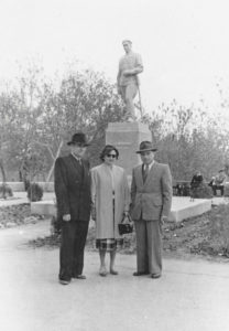 Бельцы, памятник Котовскому, 1950-е